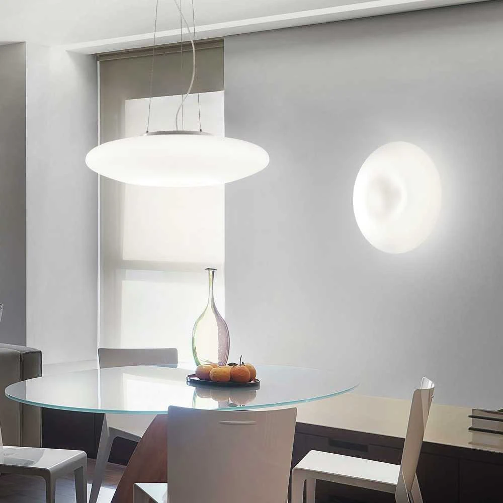 Pakabinamas šviestuvas Ideal Lux Suspended lamp with 5 lights GLORY, E27, baltas