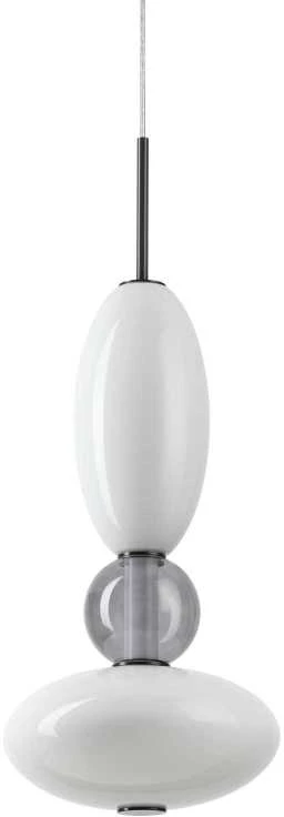 Ideal Lux 27W LED pakabinamas šviestuvas LUMIERE, baltos/juodos sp., 3000K, 314143