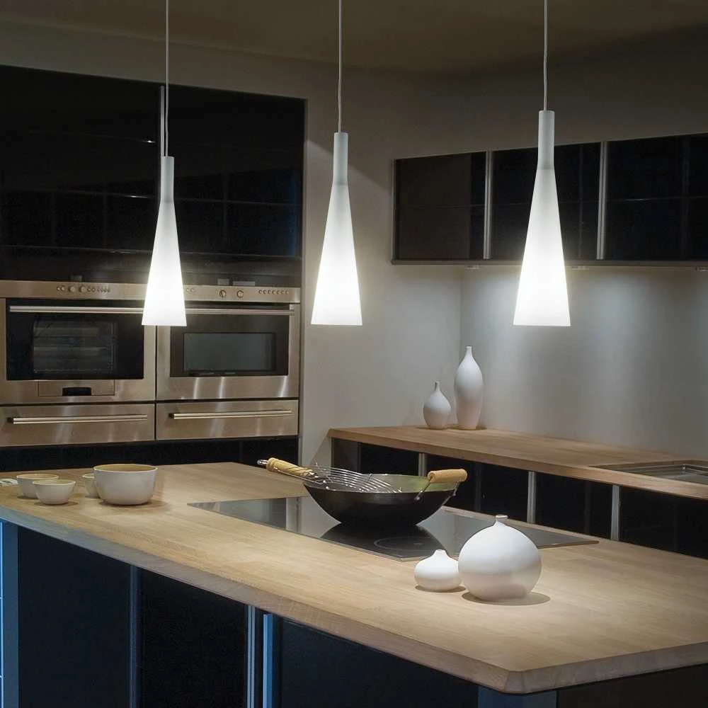 Pakabinamas šviestuvas Ideal Lux Suspended lamp with 3 lights MILK, E27, transparent