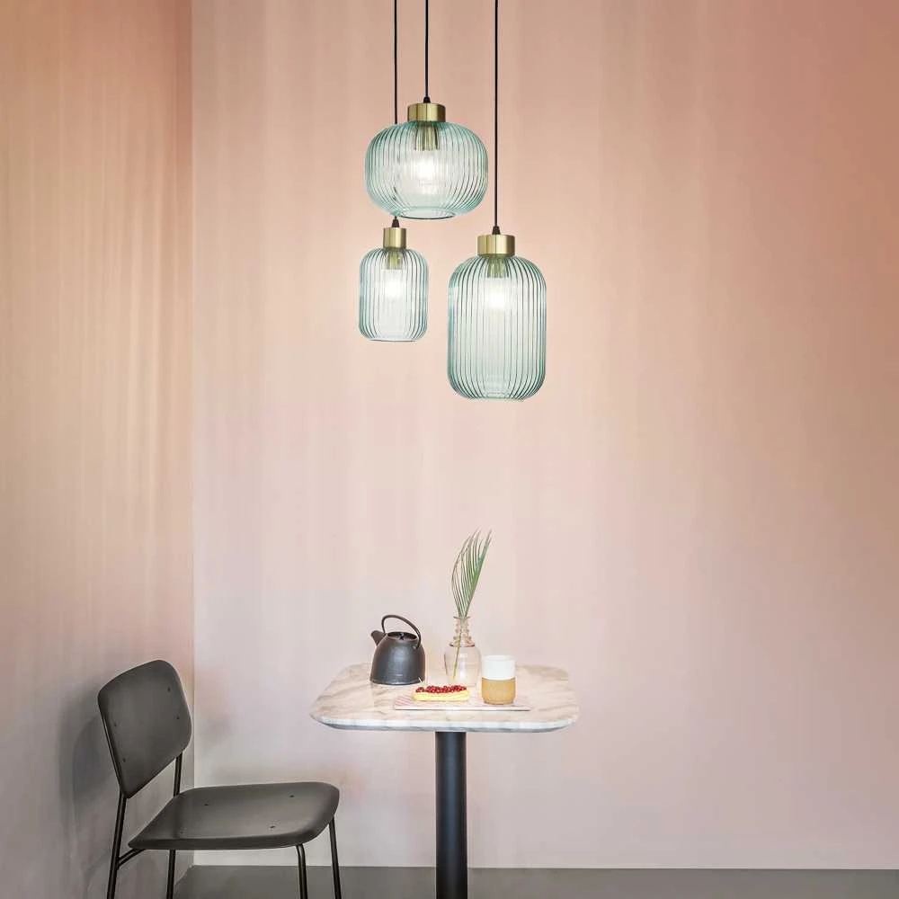 Pakabinamas šviestuvas Ideal Lux Suspended lamp with 1 light MINT, E27, coffee color