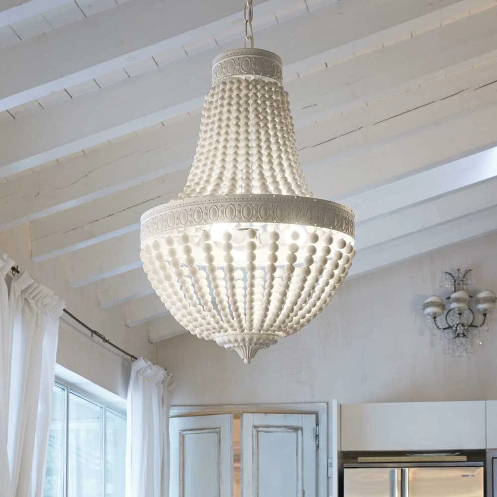 Pakabinamas šviestuvas Ideal Lux Suspended lamp with 6 lights MONET, E14, baltas