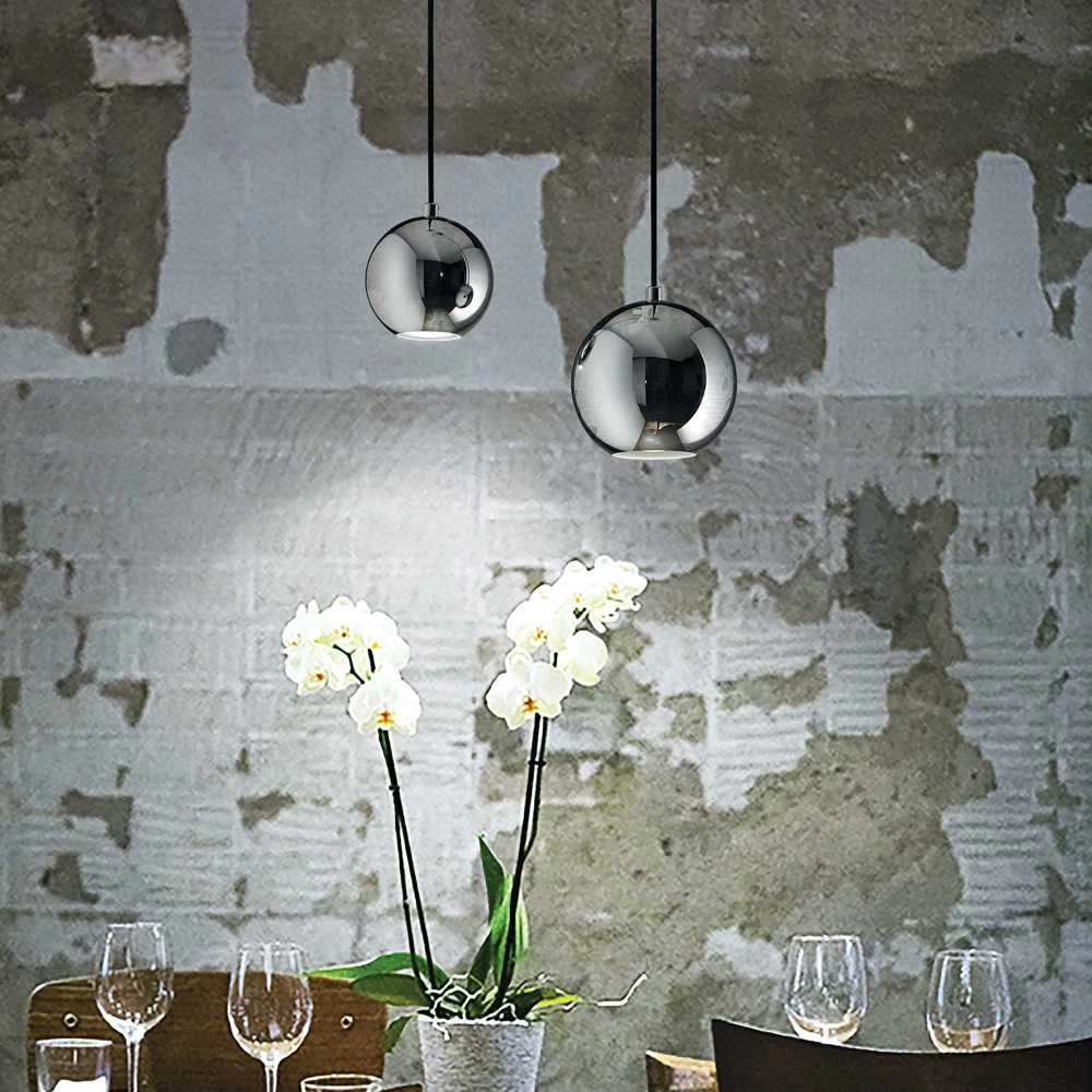 Ideal Lux Pakabinamas šviestuvas Mr Jack Sp1 Big Cromo 116464