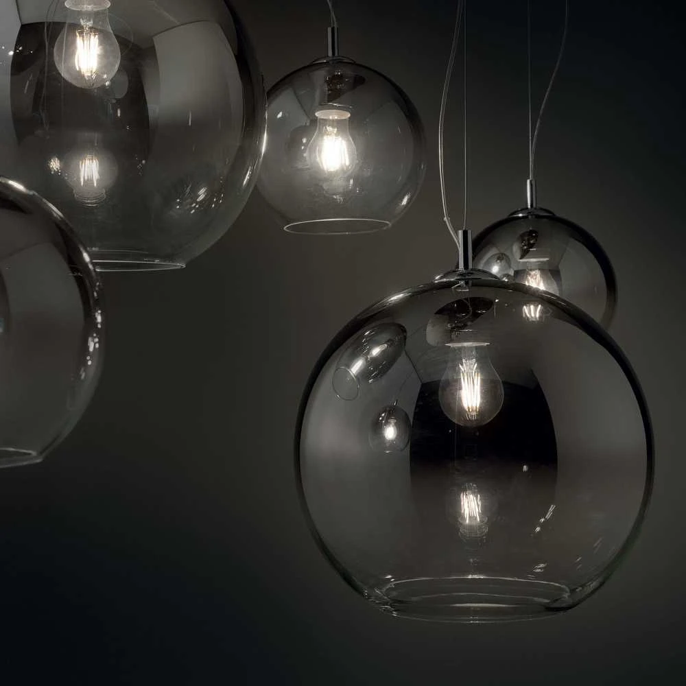 Pakabinamas šviestuvas Ideal Lux Suspended lamp with 5 lights NEMO PLUS, E27, baltas
