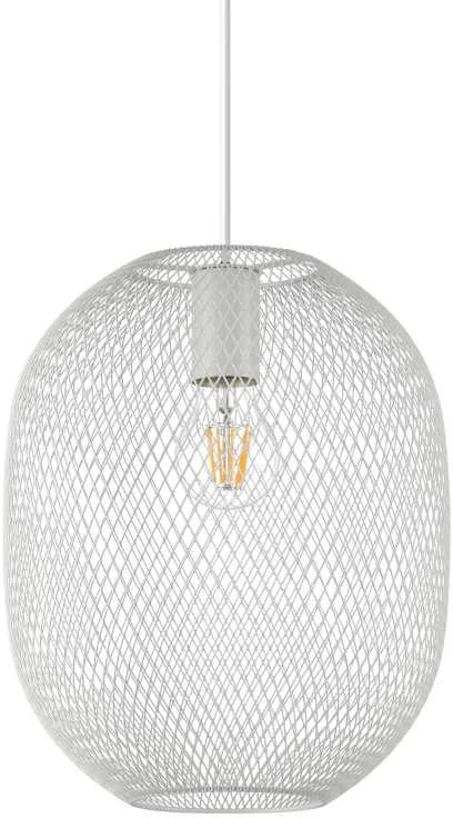 Ideal Lux Pakabinamas šviestuvas NET, E27, baltas, 317274