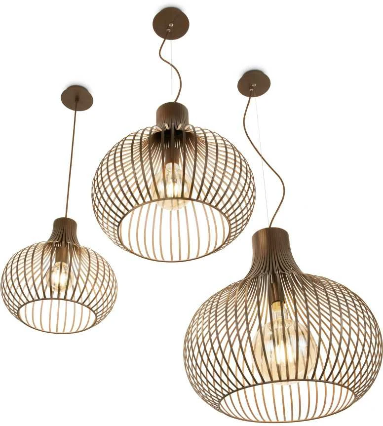 Pakabinamas šviestuvas Ideal Lux Suspended lamp with 1 light ONION, E27, chrome