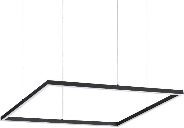Ideal Lux Pakabinamas šviestuvas Oracle Slim D70 Square Bk 3000K