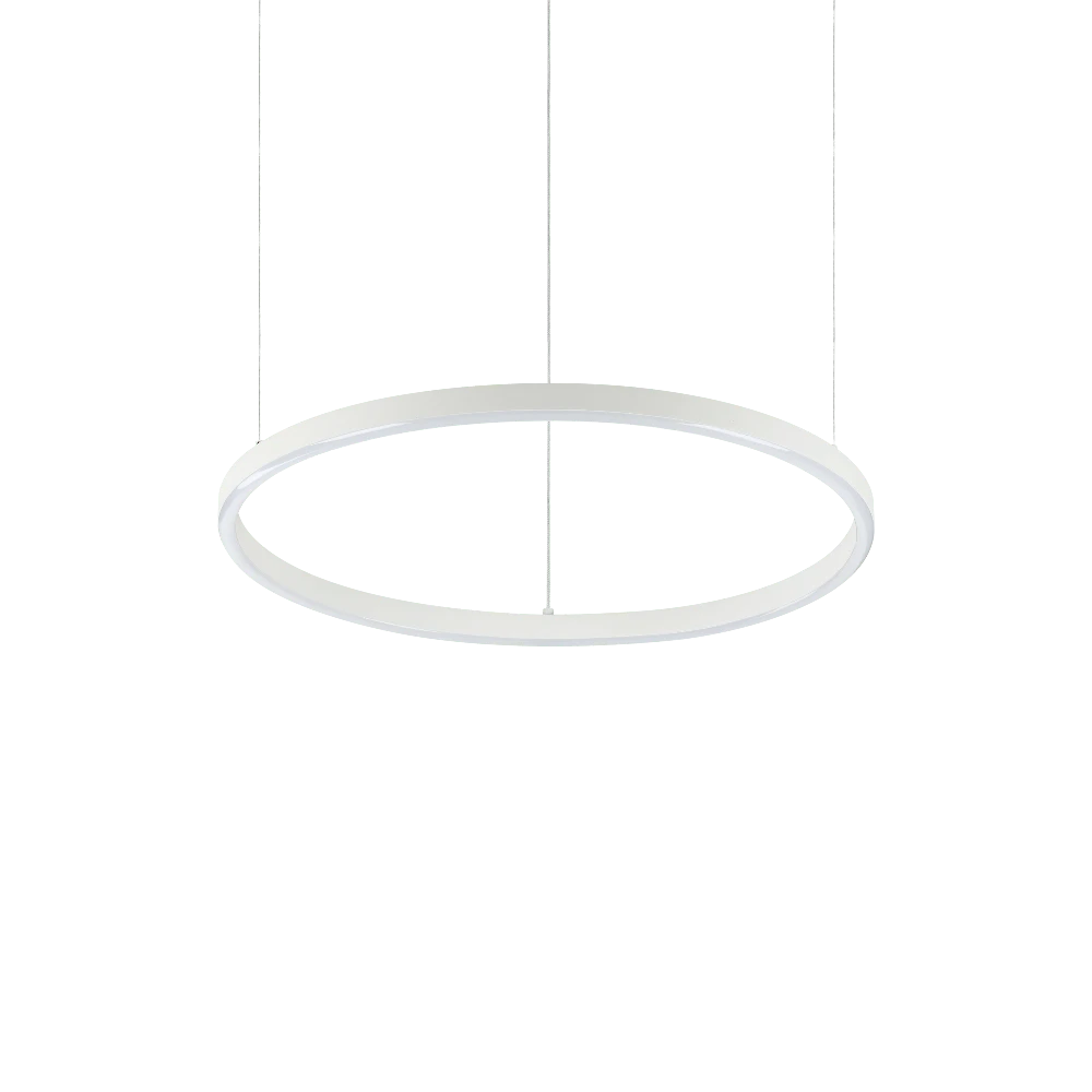 Pakabinamas šviestuvas Ideal Lux 29W suspended lamp with 1 light ORACLE SLIM, 3000K, juodas
