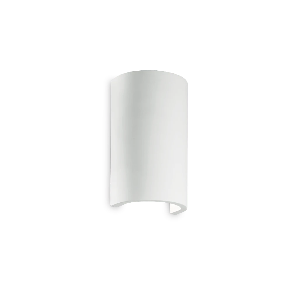 Sieninis šviestuvas Ideal Lux Wall lamp with 1 light FLASH GESSO, G9, baltas