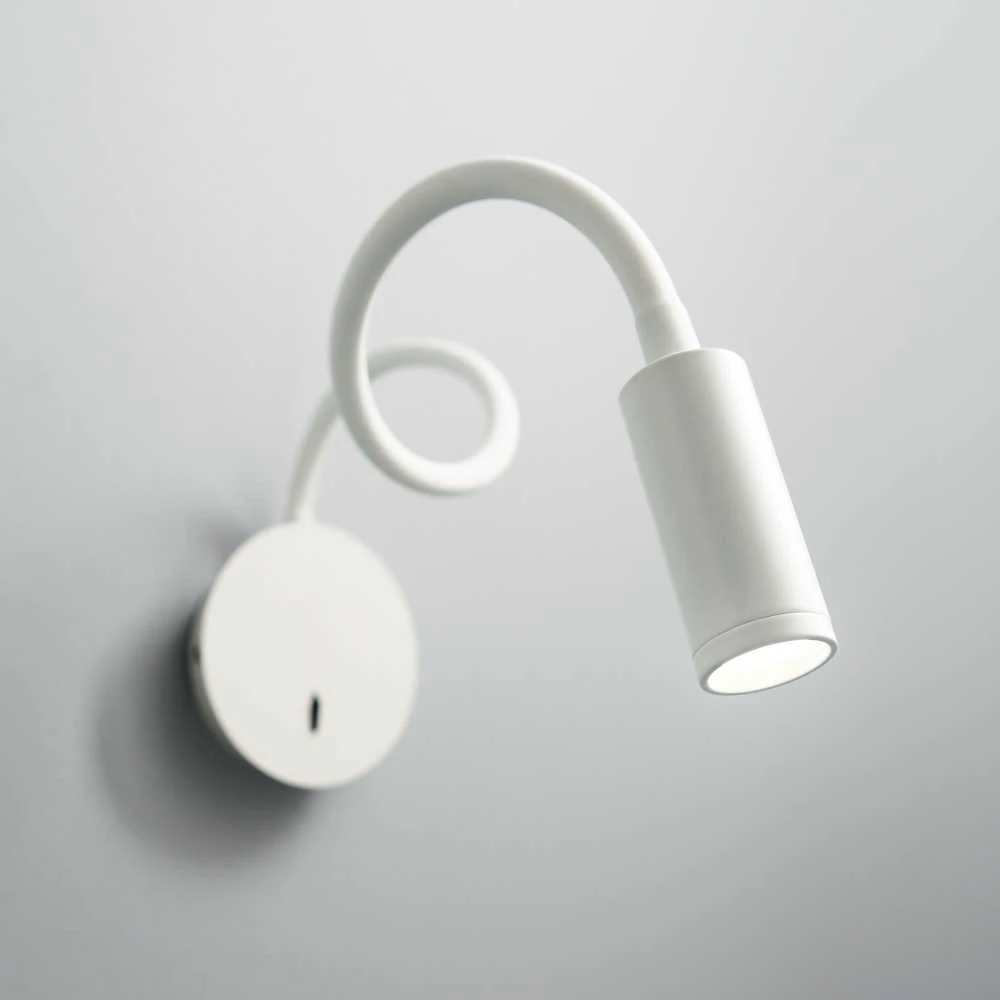 Sieninis šviestuvas Ideal Lux 3W wall lamp with 1 light FOCUS-1, 3000K, juodas