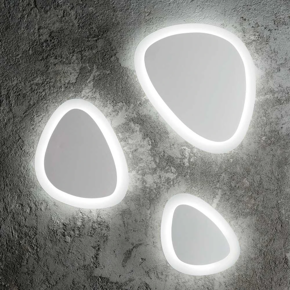 Sieninis šviestuvas Ideal Lux 12W wall lamp with 84 lights EDGAR, 3000K, baltas
