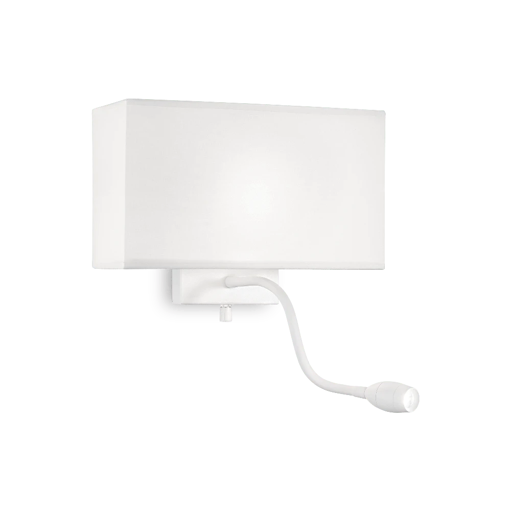 Sieninis šviestuvas Ideal Lux 1W wall lamp with 2 lights HOLIDAY, 3000K, juodas