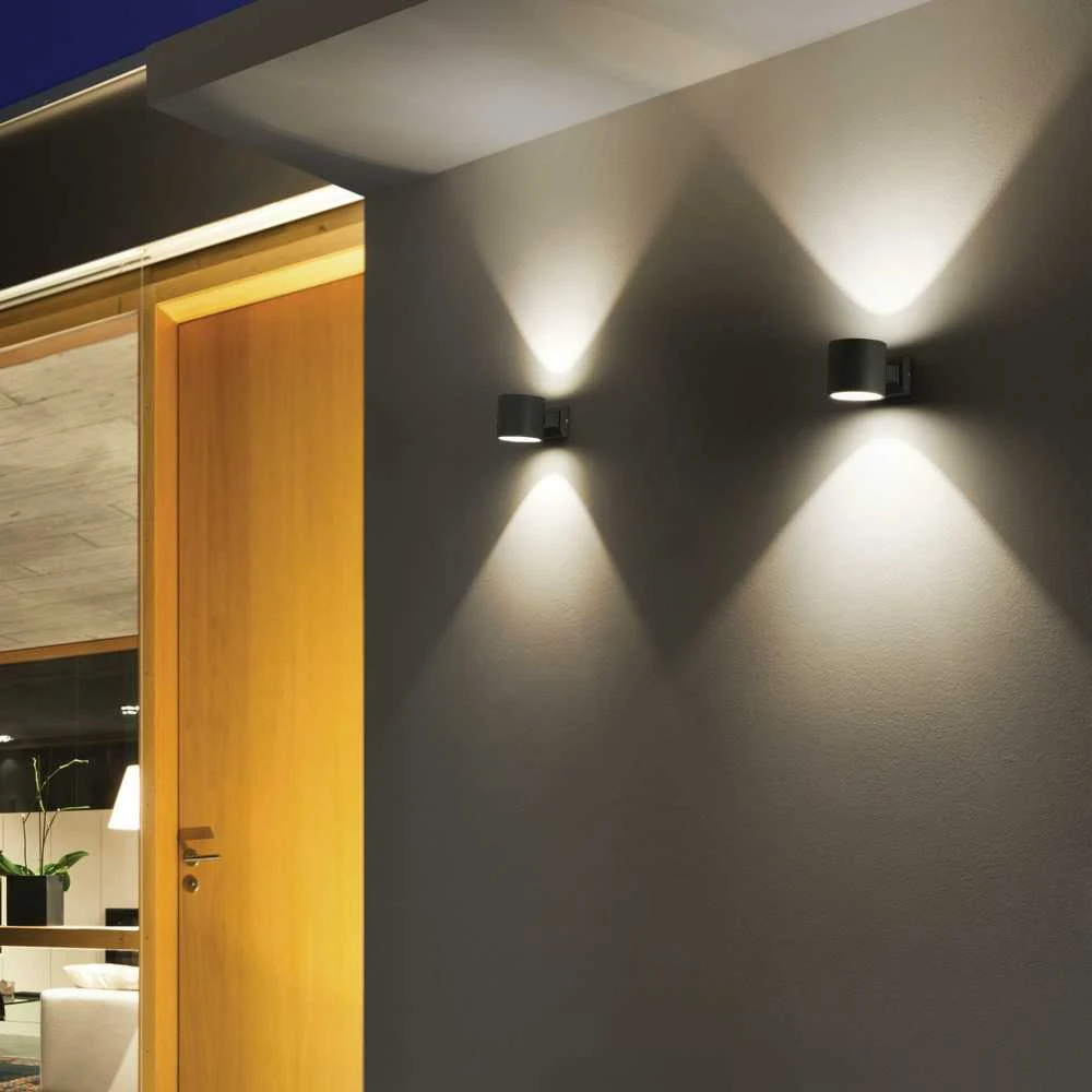 Sieninis šviestuvas Ideal Lux Wall lamp with 1 light SNIF, G9, juodas