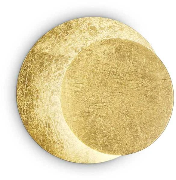 Sieninis šviestuvas Ideal Lux 6W wall lamp with 1 light TICK, 3000K, ruda