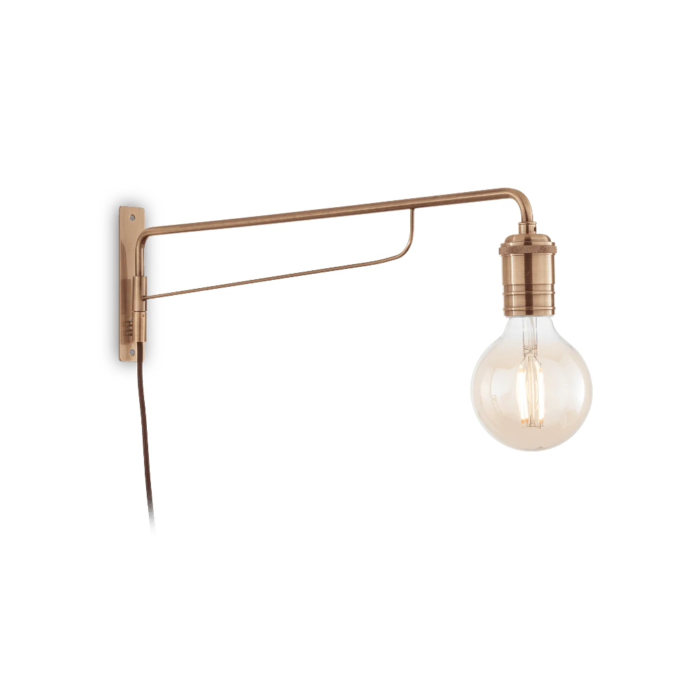 Sieninis šviestuvas Ideal Lux Wall lamp with 2 lights TRIPLO, E27, baltas