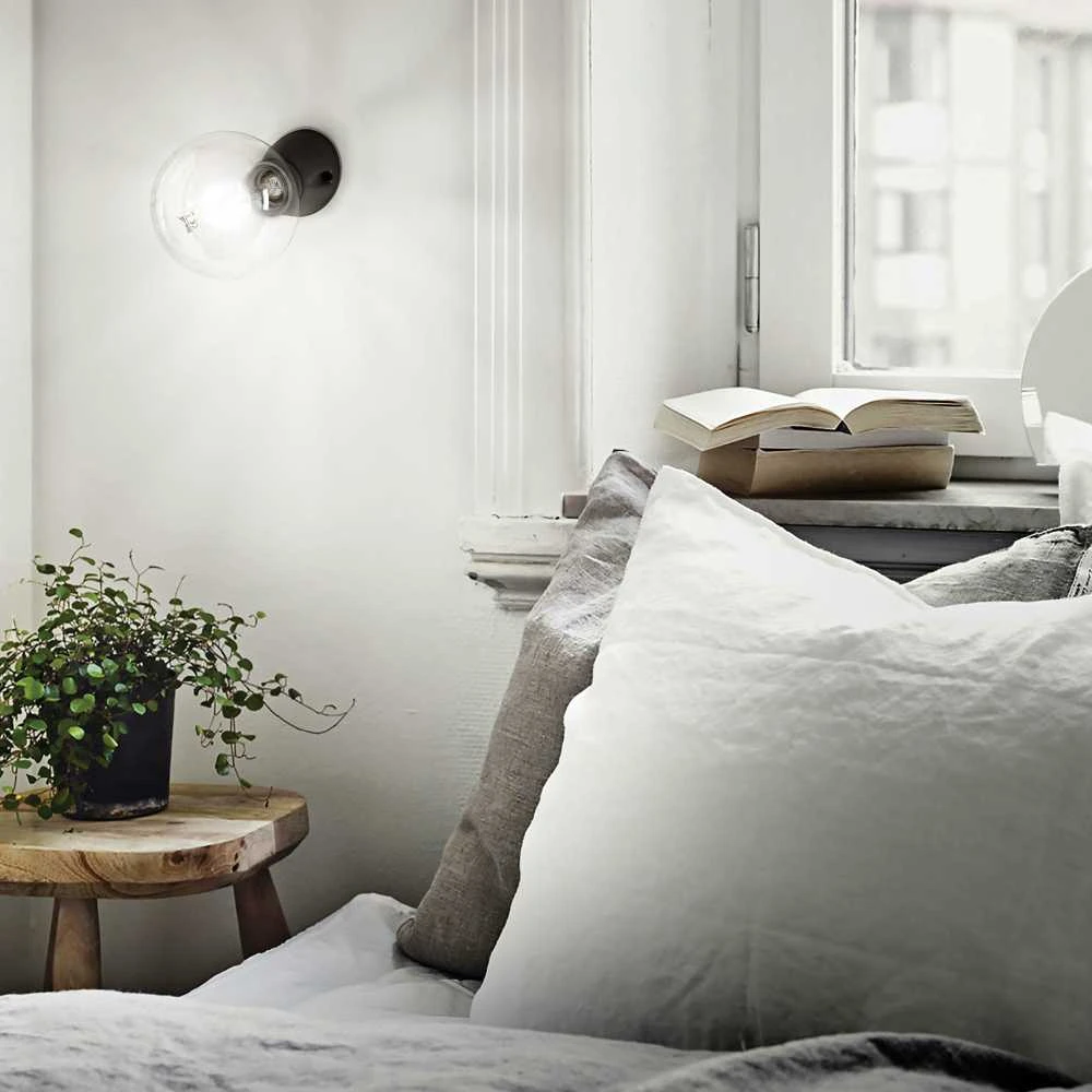 Sieninis šviestuvas Ideal Lux Suspended lamp with 1 light MR JACK, GU10, juodas