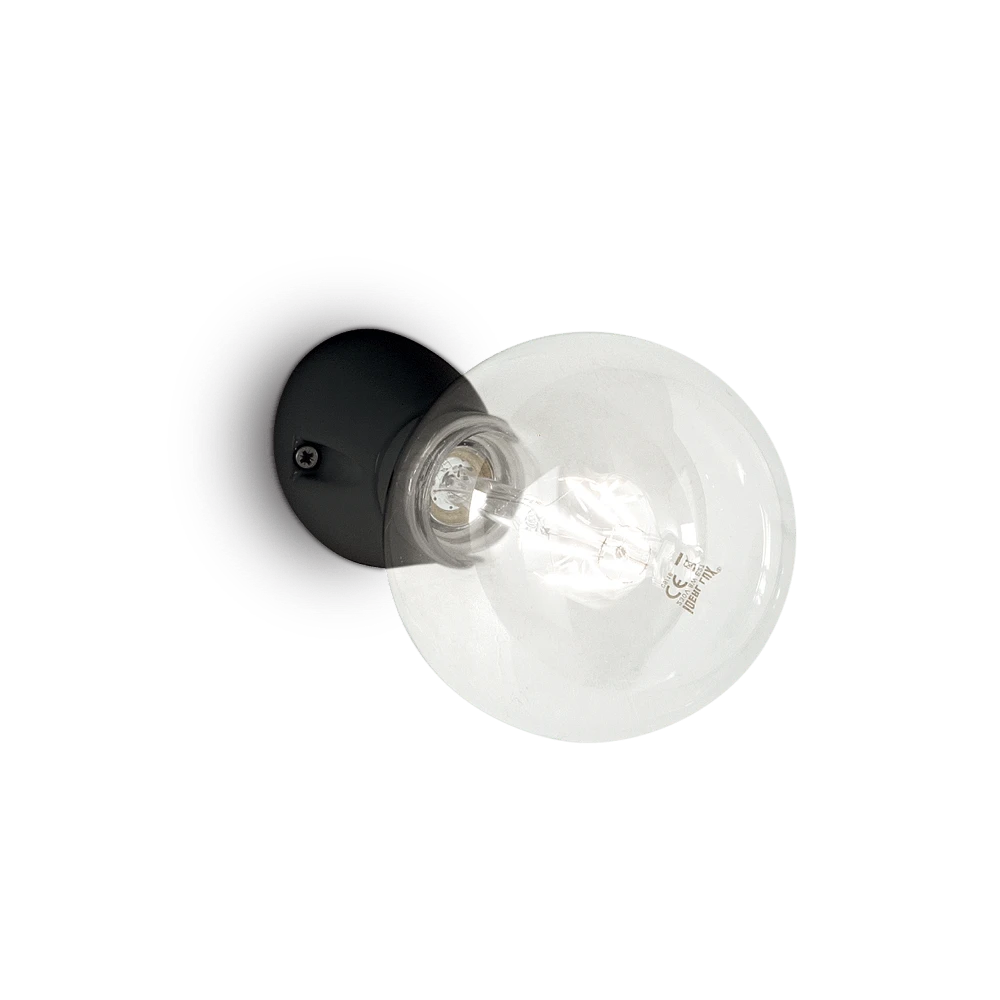 Sieninis šviestuvas Ideal Lux Suspended lamp with 1 light MR JACK, GU10, juodas
