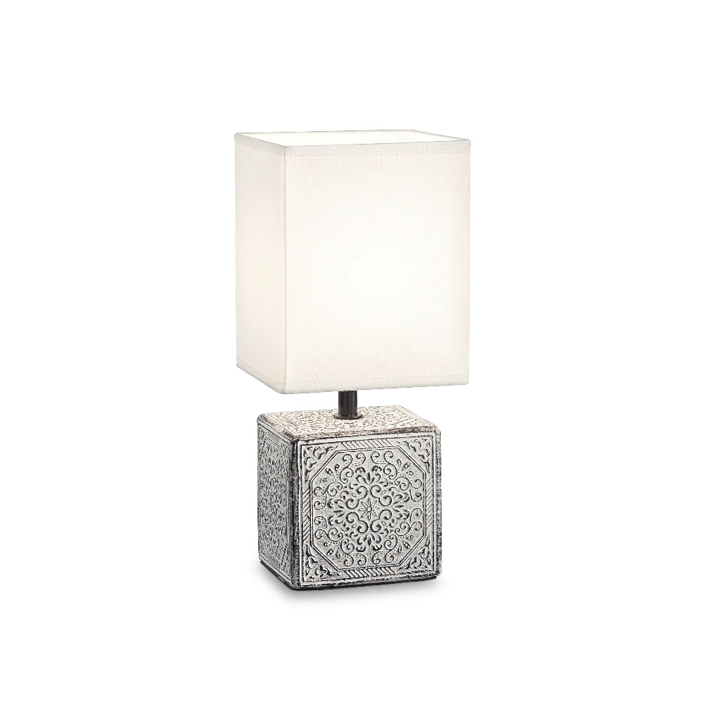 Ideal Lux Table lamp with 1 light KALI', E14, baltas