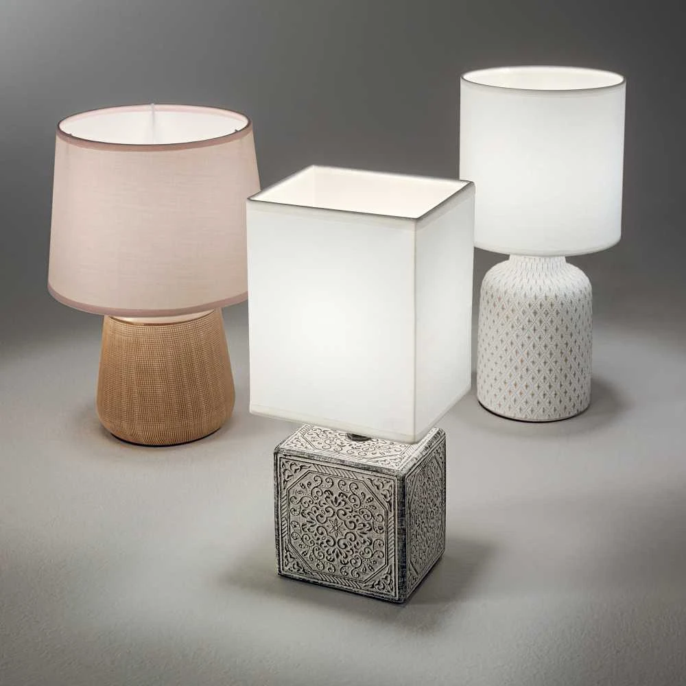 Ideal Lux Table lamp with 1 light KALI', E14, baltas