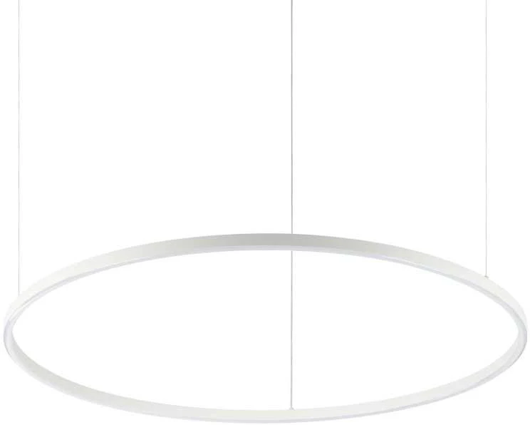 Pakabinamas šviestuvas Ideal Lux Žiedo Formos šviestuvas Oracle Slim D90 Round Wh 4000K