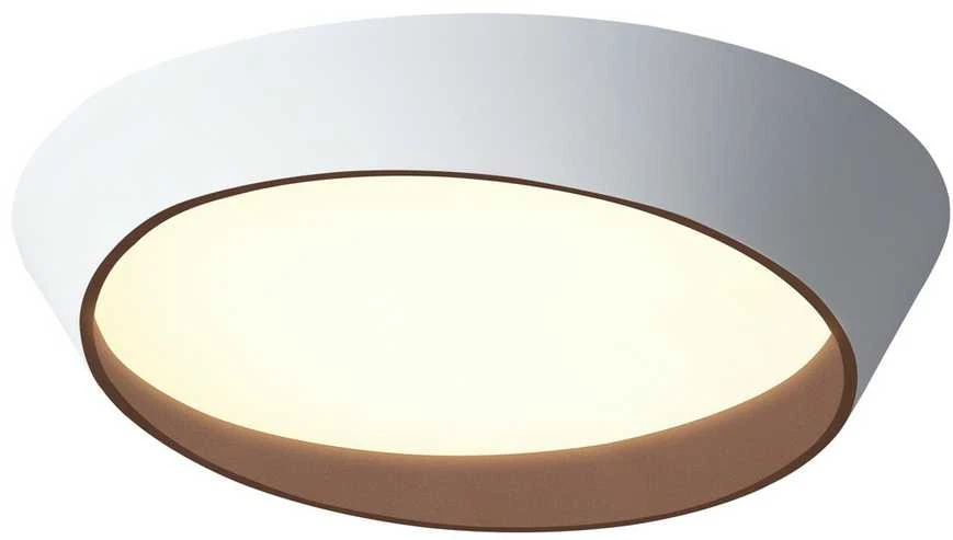 Lubinis šviestuvas Italux 65W LED paviršinis šviestuvas LUCANO, baltos/rožinės sp., 3000K