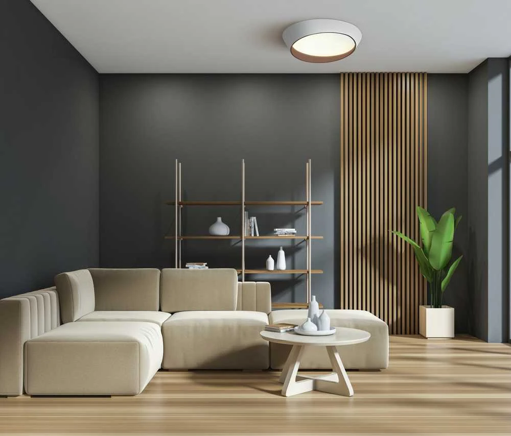 Lubinis šviestuvas Italux 65W LED paviršinis šviestuvas LUCANO, baltos/rožinės sp., 3000K