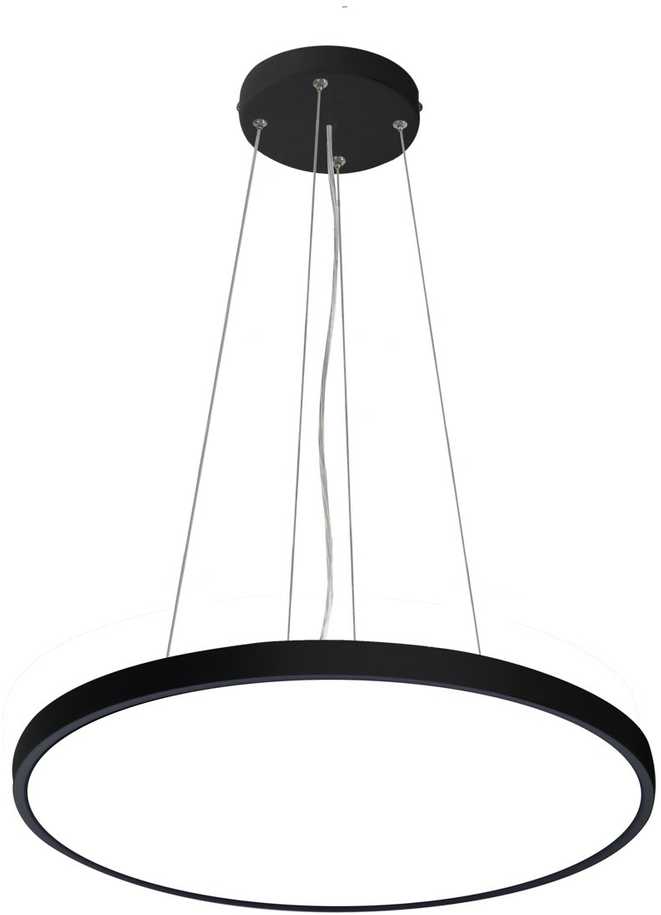 Italux 32W LED pakabinamas šviestuvas ALATA, juodas, 2800/4000/6000K