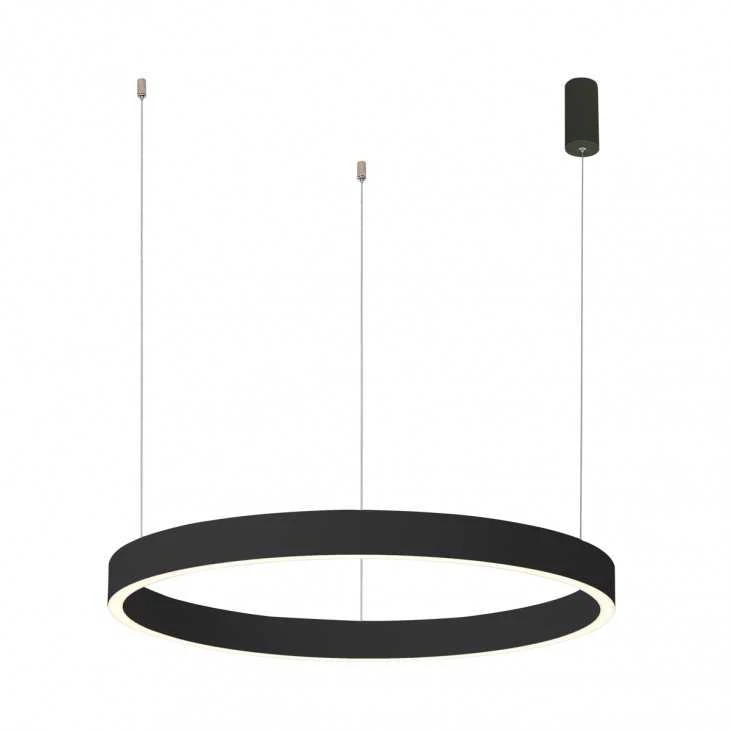 Italux 80W LED pakabinamas šviestuvas BRASCO UP DOWN, juodas, 3000/4000K, dimeriuojamas