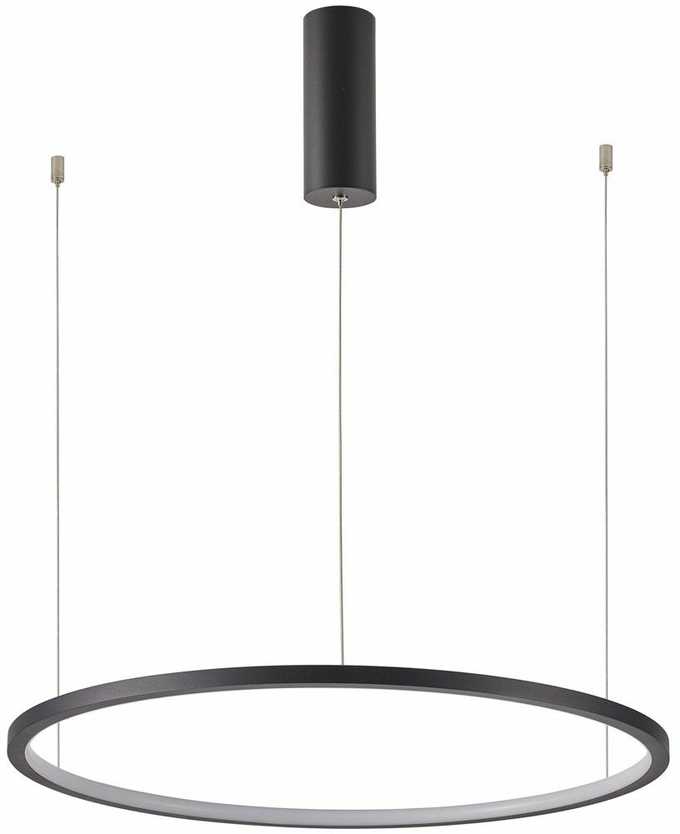 Italux 48W LED pakabinamas šviestuvas VINOLA, juodas, 3000/4000K