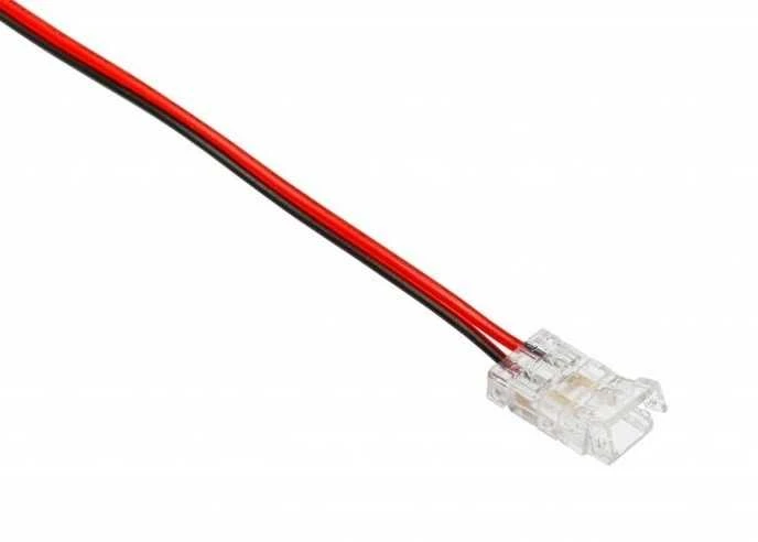 Jungtis LED juostoms 5mm, laido ilgis 10cm