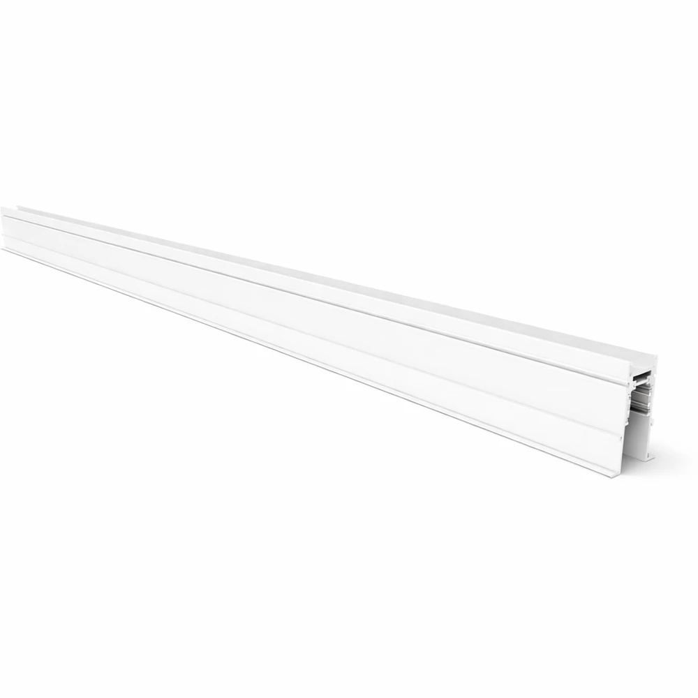 KING Įleidžiamas magnetinis bėgelis, baltas R20-4 3000mm