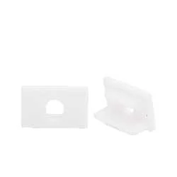 LED profilio VLT-XT-662 galinis dangtelis, spalva: balta, sidabro, antracito, juoda, aukso - Antracito