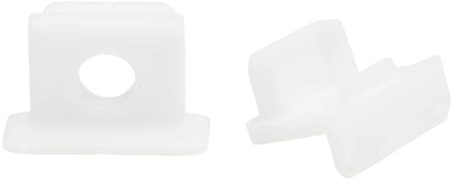LED profilio VLT-XT-980 galinis dangtelis, spalva: balta, sidabro, juoda - Juoda