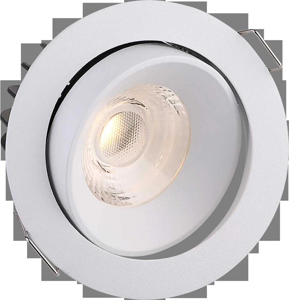 Lubinis šviestuvas FULL Dimeriuojamas Įleidžiamas LED šviestuvas NOBLE R1028, 10W, 3000K, 36°, garantija 10 metų