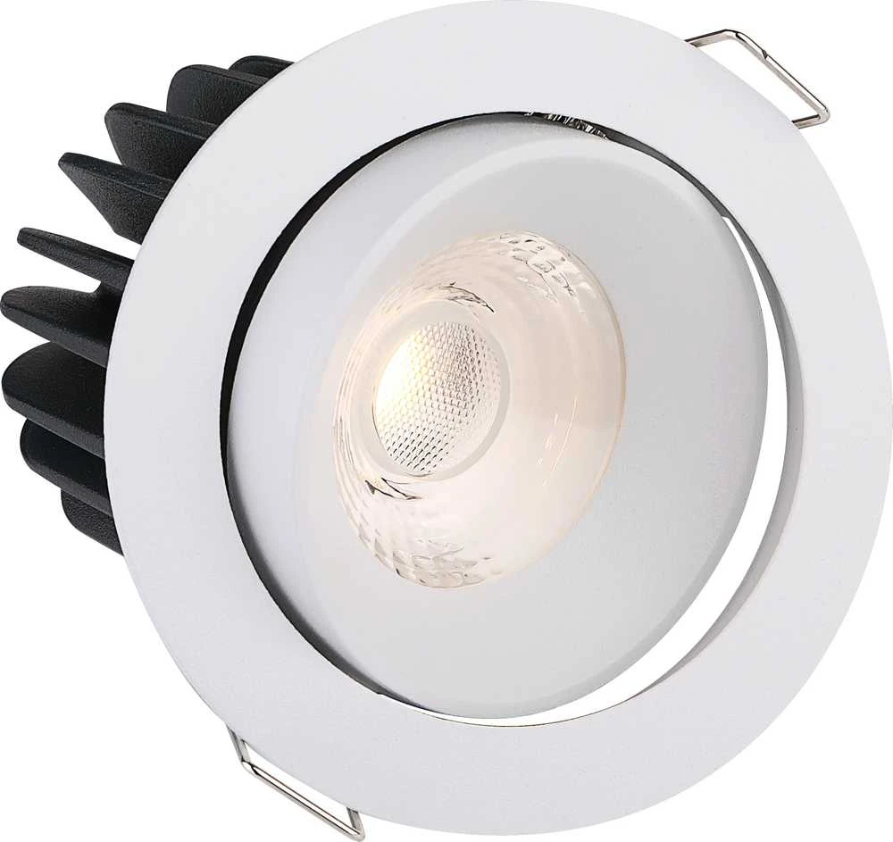 Lubinis šviestuvas FULL Dimeriuojamas Įleidžiamas LED šviestuvas NOBLE R1232, 15W, 3000K, 60°, garantija 10 metų