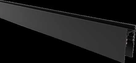Pakabinamas šviestuvas KING Magnetinis bėgelis paviršinis / pakabinamas juodas S20 2000mm