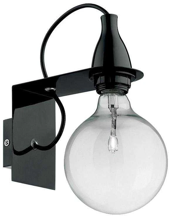 Sieninis šviestuvas Ideal Lux Wall lamp with 1 light MINIMAL, E27, chrome