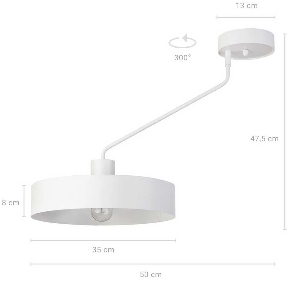 Pakabinamas šviestuvas Sigma Lubinis šviestuvas Jumbo 31530