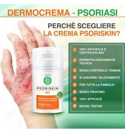 CALIER SPA Veido ir kūno kremas PSORISKIN, 50 ml