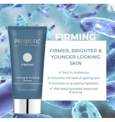 DOCTORS FORMULA LIFTINGUOJANTIS SERUMAS SU PROBIOTIKAIS, 30 ml