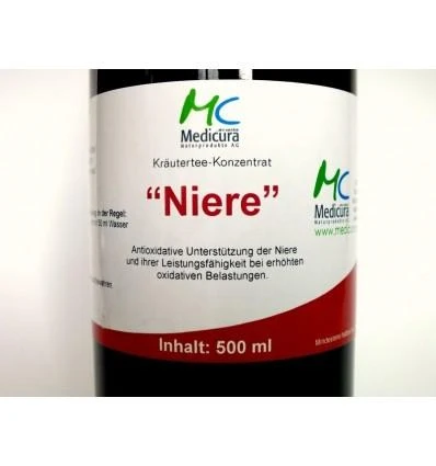 MEDICURA Žolelių antpilas NIERE, 500 ml