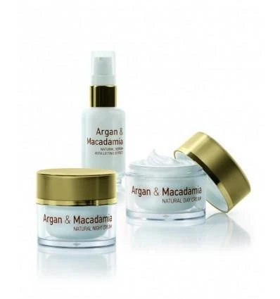 NATURAL COSMETIC Arganas ir makadamija liftinguojantis serumas (ekologiškas), 30 ml