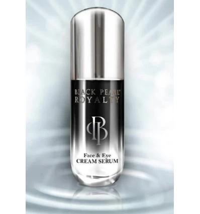 SEA OF SPA Juodas PEARL ROYALTY HIALURONIC VEIDO IR PAAKIŲ SERUMAS, 40 ML