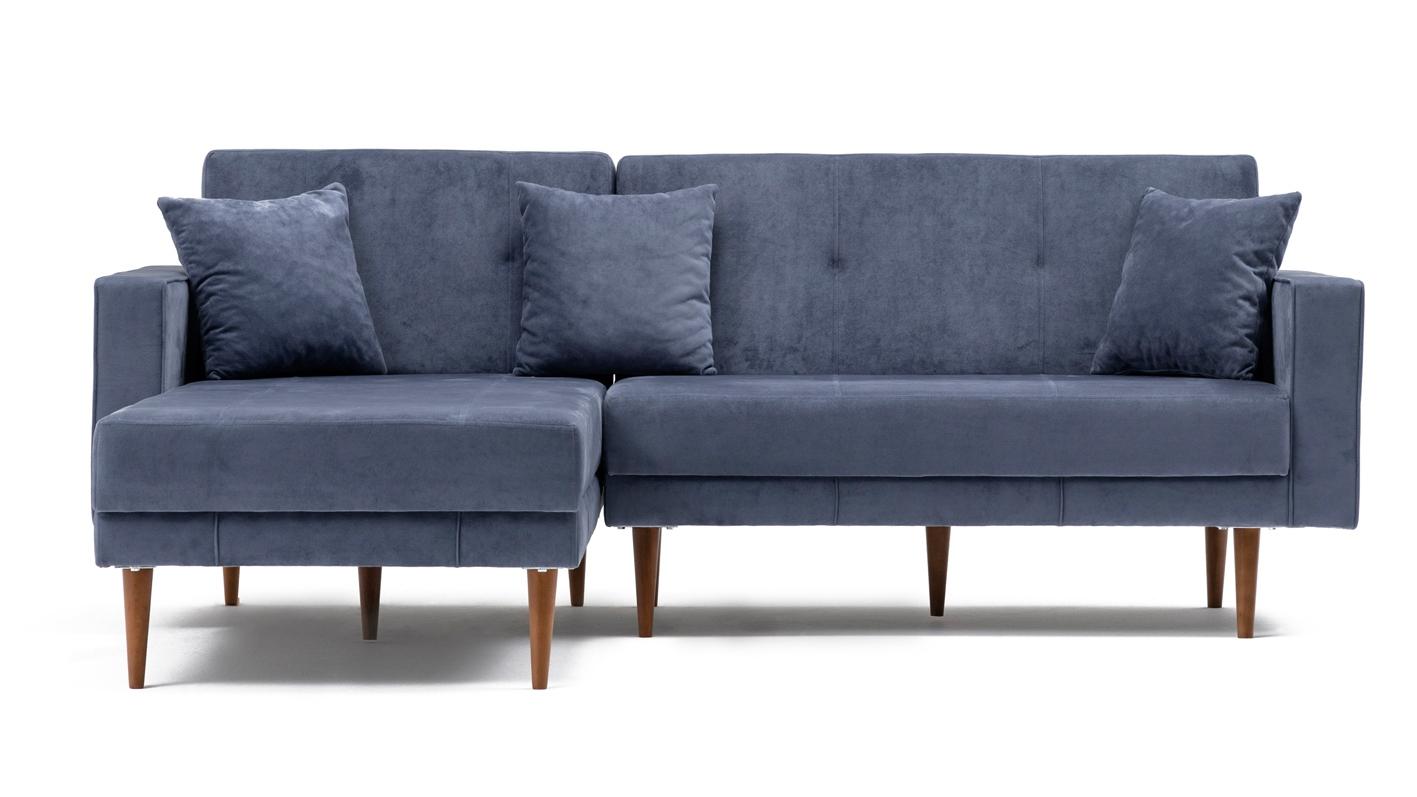 Kalune Design Kampo sofalova Dublin Corner Sofa Bed Left Fume