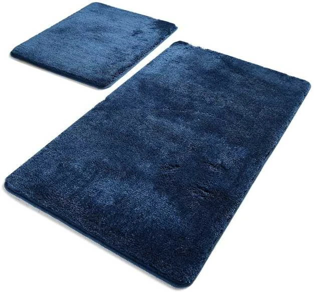 Foutastic Bathmat rinkinys (2 vnt.) Havai - Dark Mėlyna