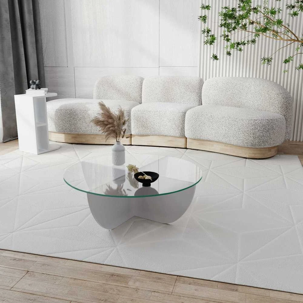 Kalune Design Kavos staliukas Lily - Baltas