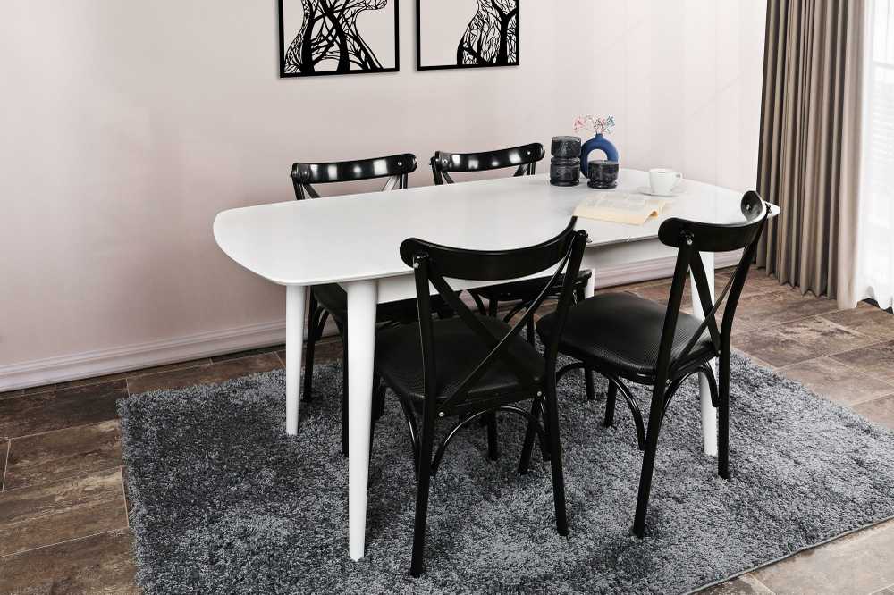 Kalune Design Išplėstas pietų stalas Retro 1193, modelis - AGC353969 ...