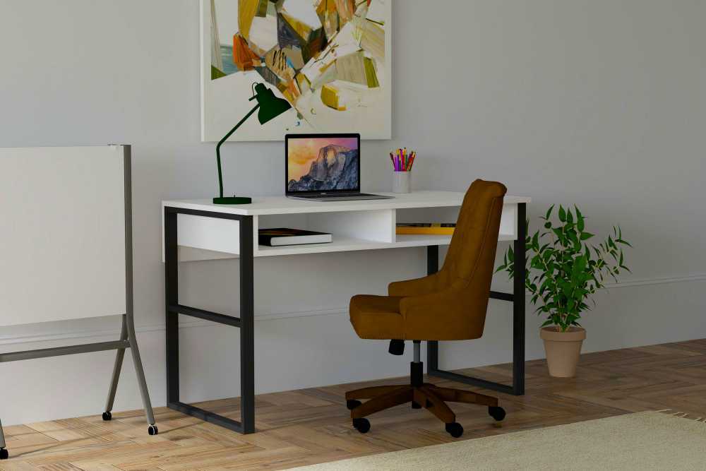 Kalune Design Darbo stalas Misto - Baltas
