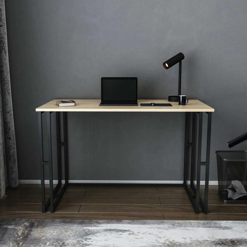 Asir Kalune Design Darbo stalas Kane - Juodas, Oak