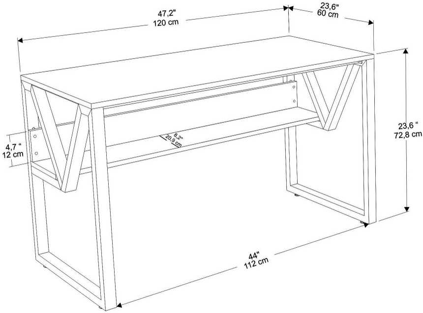 Kalune Design Study Desk Lona Žalia, Auksinė, žema kaina Varle.lt