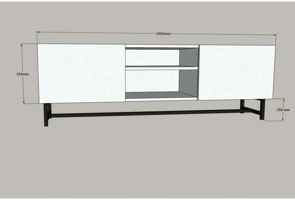 TV staliukas Asir Kalune Design Televizoriaus stovas Tugi - Sapphire v2